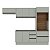 Cozinha Modulada Koya 270x214cm 4 Peças Balcão Torre Quente c/ Rodapé - Imagem 9
