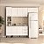 Cozinha Modulada Amara 240x224,5cm 4 Peças com Armários e Paneleiro - Imagem 1