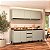 Cozinha Modulada Koya 200x214cm 4 Peças Balcões com 3 Gavetas e Tampo - Imagem 7