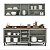 Cozinha Modulada Koya 200x214cm 4 Peças Balcões com 3 Gavetas e Tampo - Imagem 10