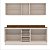 Cozinha Modulada Koya 200x214cm 4 Peças Balcões com Tampo e Rodapé - Imagem 5