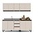 Cozinha Modulada Koya 200x214cm 4 Peças Balcões com 3 Gavetas - Imagem 2