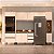 Cozinha Modulada Koya 306,8x214cm 5 Peças Balcão 3 Gavetas e Tampo - Imagem 1