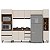 Cozinha Modulada Koya 306,8x214cm 5 Peças Balcão 3 Gavetas e Tampo - Imagem 2