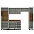 Cozinha Modulada Koya 306,8x214cm 5 Peças Balcão 3 Gavetas e Tampo - Imagem 11