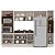 Cozinha Modulada Koya 306,8x214cm 5 Peças Balcão com Tampo e Rodapé - Imagem 3