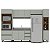 Cozinha Modulada Koya 306,8x214cm 5 Peças c/ Torre Quente e Paneleiro - Imagem 8