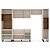 Cozinha Modulada Koya 306,8x214cm 5 Peças c/ Torre Quente e Paneleiro - Imagem 5