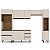 Cozinha Modulada Koya 306,8x214cm 5 Peças c/ Torre Quente e Paneleiro - Imagem 3