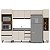 Cozinha Modulada Koya 306,8x214cm 5 Peças c/ Torre Quente e Paneleiro - Imagem 2