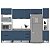 Cozinha Modulada Meena 310x224,5cm 5 Peças c/ Torre Quente e Paneleiro - Imagem 2