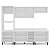 Cozinha Modulada Meena 270x224,5cm 5 Peças e Balcões com Tampo - Imagem 5