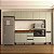 Cozinha Modulada Koya 316,8x214cm 6 Peças Paneleiro e Balcão com Tampo - Imagem 7