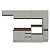 Cozinha Modulada Koya 316,8x214cm 6 Peças Balcões com Tampo e Rodapé - Imagem 9