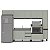 Cozinha Modulada Koya 316,8x214cm 6 Peças Balcões com 3 Gavetas - Imagem 8