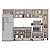 Cozinha Modulada Koya 316,8x214cm 6 Peças Balcões com 3 Gavetas - Imagem 4