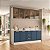Cozinha Modulada Amara 200x224,5cm 4 Peças Balcões com Tampo e Rodapé - Imagem 1