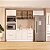 Cozinha Modulada Amara 270x224,5cm 4 Peças Balcão com Tampo e Rodapé - Imagem 6