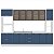 Cozinha Modulada Amara 310x224,5cm 6 Peças Balcões com Rodapé - Imagem 3