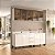 Cozinha Modulada Amara 200x224,5cm 4 Peças Aéreos com Portas de Vidro - Imagem 6