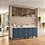 Cozinha Modulada Amara 200x224,5cm 4 Peças Balcões com Tampo - Imagem 1