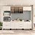 Cozinha Modulada Amara 270x224,5cm 5 Peças com Tampo e Portas de Vidro - Imagem 6