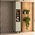 Armário Paneleiro para Cozinha Koya 36,8x214cm com 2 Portas e 2 Nichos - Imagem 1