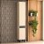 Armário Paneleiro para Cozinha Koya 36,8x214cm 2 Portas 2 Prateleiras - Imagem 6