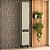 Armário Paneleiro para Cozinha Koya 36,8x214cm 2 Portas 2 Prateleiras - Imagem 1