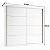 Guarda Roupa Prime 100% MDF 219x230cm 2 Portas de Correr - Imagem 12