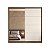Guarda Roupa Star New 100% MDF 219cm 2 Portas Correr com Espelho - Imagem 14
