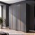Roupeiro Línea 100%MDF 160,5x230cm 4 Portas 2 Gavetas Puxadores Usinados - Imagem 9