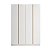 Roupeiro Línea 100%MDF 160,5x230cm 4 Portas 2 Gavetas Puxadores Usinados - Imagem 4