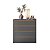 Cômoda para Quarto Línea 100% MDF 90x91,2m 4 Gavetas Puxadores Cava - Imagem 10