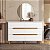 Cômoda para Quarto Viena 100% MDF 136x88,7cm 6 Gavetas Puxadores Cava - Imagem 1