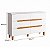 Cômoda para Quarto Viena 100% MDF 136x88,7cm 6 Gavetas Puxadores Cava - Imagem 5