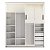 Guarda Roupa Ravi New 100% MDF 200x230cm 2 Portas de Correr Reflecta com Led - Imagem 7