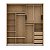 Guarda Roupa Ravi New 100% MDF 200x230cm 2 Portas de Correr Reflecta com Led - Imagem 23