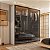 Guarda Roupa Ravi New 100% MDF 200x230cm 2 Portas de Correr Reflecta com Led - Imagem 1