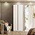 Sapateira Linea 66x187cm 2 Portas 100% MDF com Puxadores Cava - Imagem 2