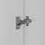 Sapateira Linea 66x187cm 2 Portas 100% MDF com Puxadores Cava - Imagem 6