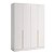 Roupeiro Viena 100% MDF 160,5x230cm 4 Portas e 2 Gavetas Puxadores Embutidos - Imagem 2