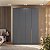 Roupeiro Viena 100% MDF 160,5x230cm 4 Portas e 2 Gavetas Puxadores Embutidos - Imagem 7