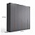 Guarda Roupa Viena 100% MDF 240x230cm 6 Portas e 4 Gavetas Puxadores Embutidos - Imagem 12