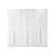 Guarda Roupa Viena 100% MDF 240x230cm 6 Portas e 4 Gavetas Puxadores Embutidos - Imagem 3