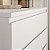 Cômoda para Quarto Lince 100% MDF 90x91cm 4 Gavetas Puxadores Cava - Imagem 3