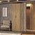 Sapateira Ravi New 100% MDF 81x230cm 2 Portas com Led - Imagem 1