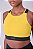 Top Grit Bossa Ajustável 1 Bolso Nadador-Preto/Amarelo Manga - Imagem 1