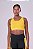 Top Grit Bossa Ajustável 1 Bolso Reto-Amarelo  Manga - Imagem 2