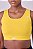 Top Grit Bossa Ajustável 1 Bolso Reto-Amarelo  Manga - Imagem 1